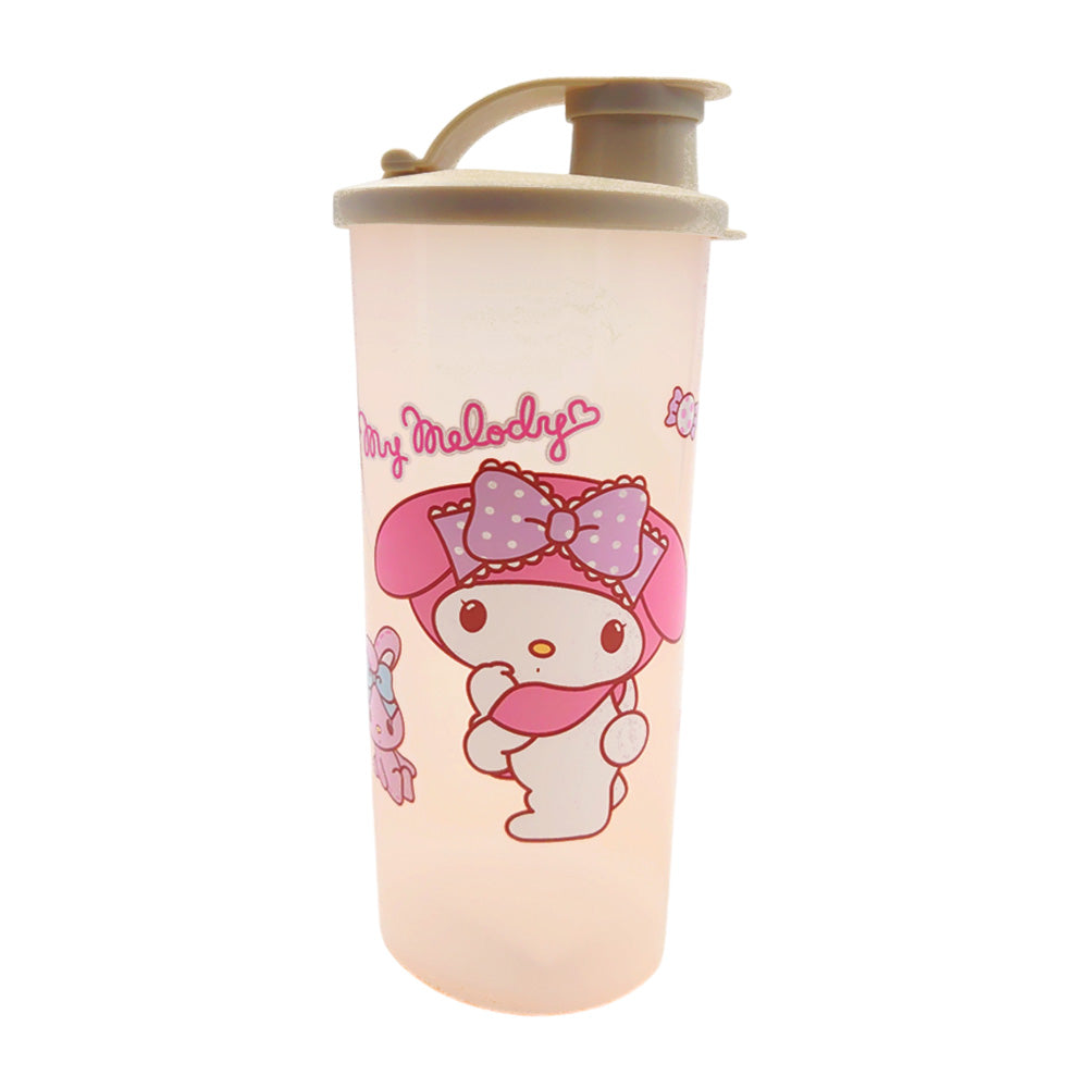 VASO SANRIO PLASTICO CON TAPA