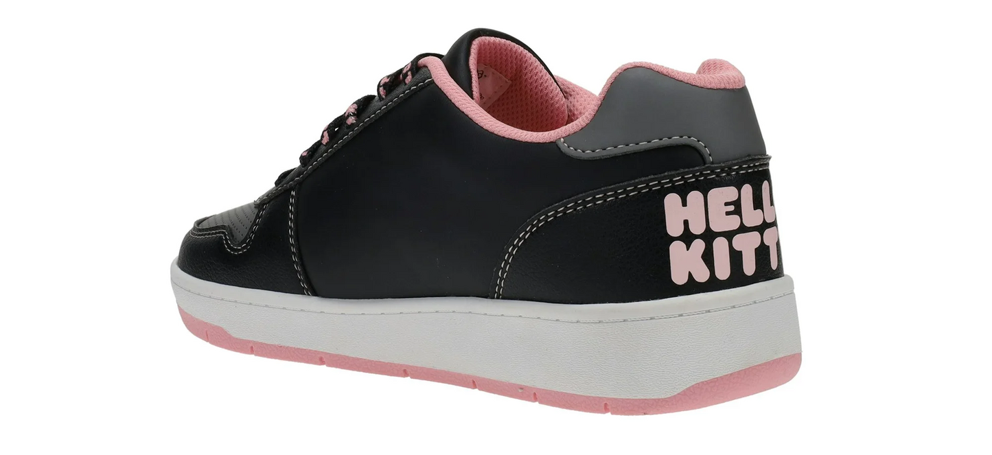 TENNIS NEGRO DE HELLO KITTY ADULTO