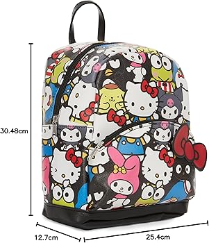 MOCHILA SANRIO DE CUERINA