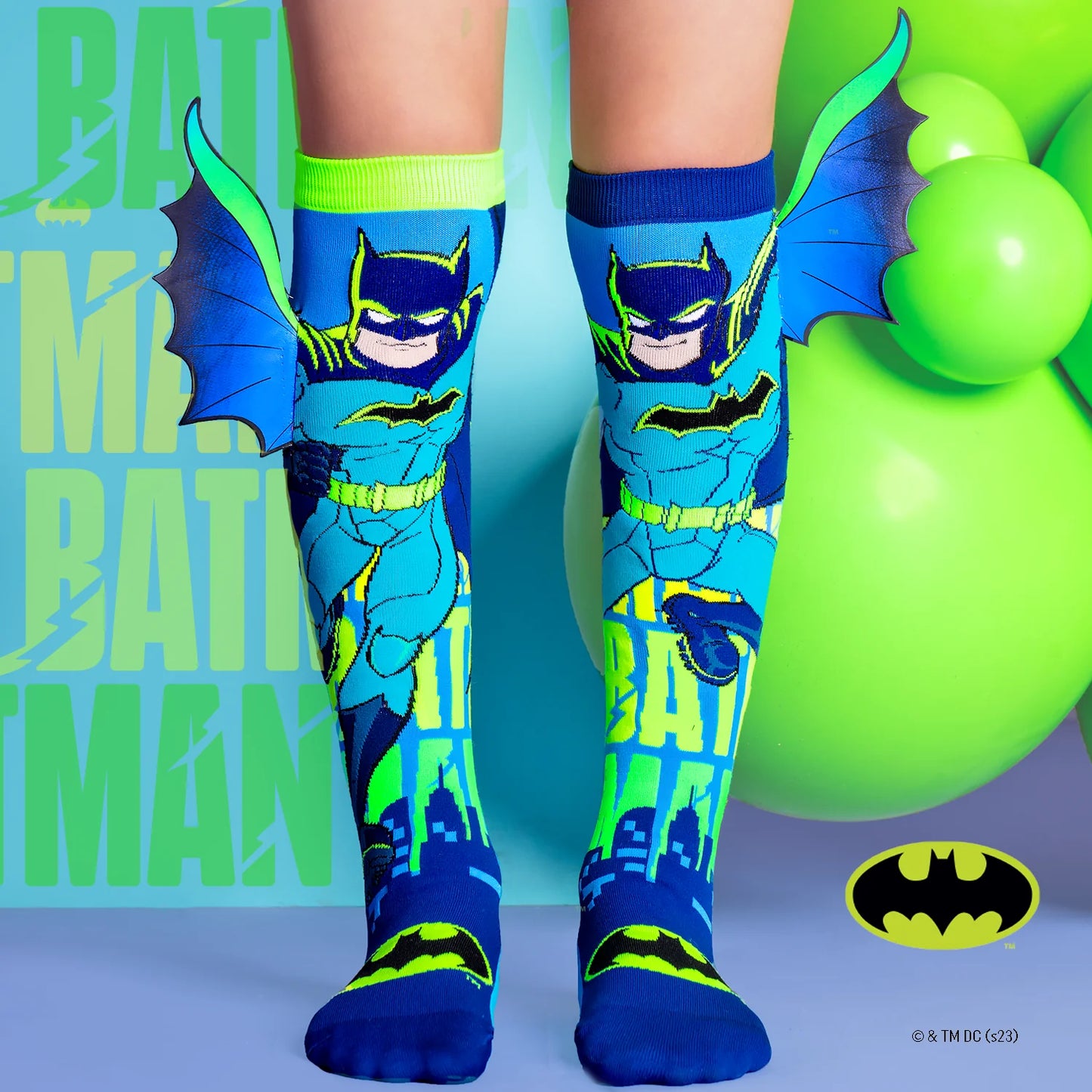 CALCETINES LOCOS DE BATMAN