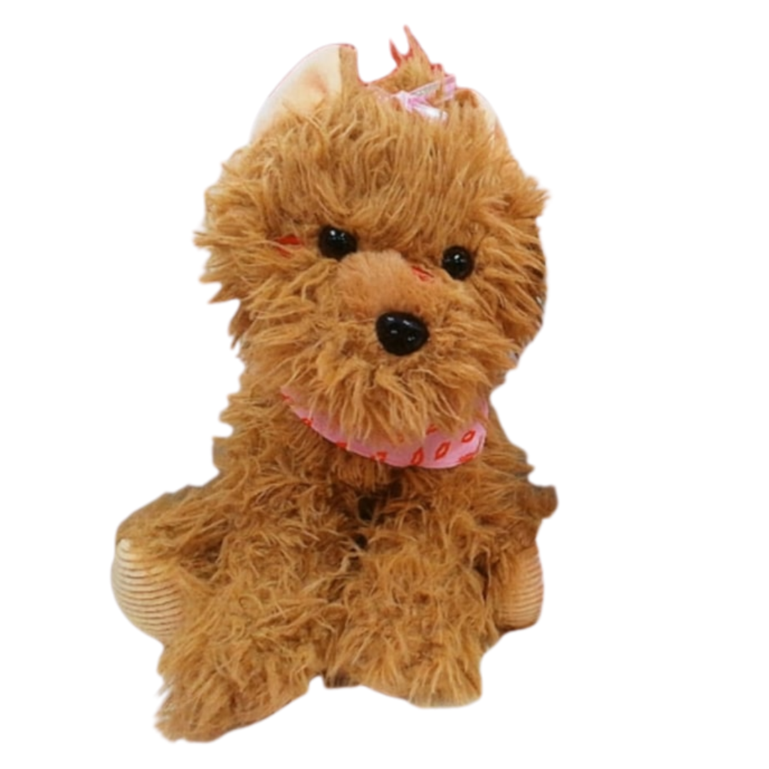 PELUCHE DE PERRO CON BANDANA