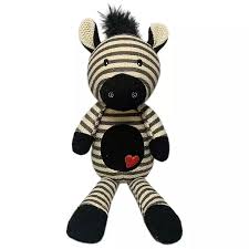 PELUCHE ZEBRA TEJIDO